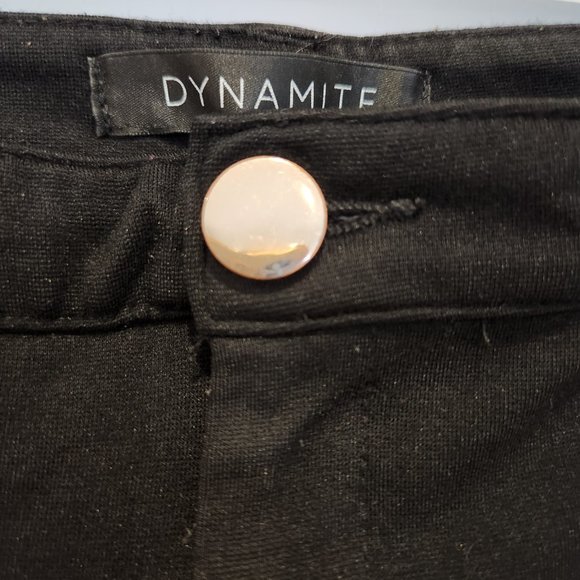 2 FOR $15! Dynamite Skinny Ponte Pants | Black | Size M - Picture 3 of 7